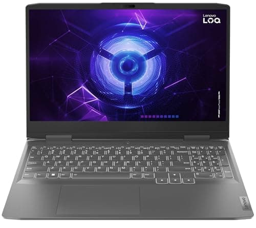 Lenovo LOQ 15IRH8 Gaming Laptop 39,6 cm (15,6"), FullHD (Intel Core i5-12450H, 16 GB RAM, SSD da 512 GB, RTX3050-6 GB GDDR6, Win 11 Home - English, WiFi 6) 82XV00VAUK Tastiera QWERTY